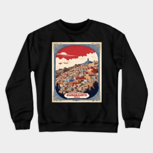 Guanajuato Mexico Vintage Poster Tourism Crewneck Sweatshirt